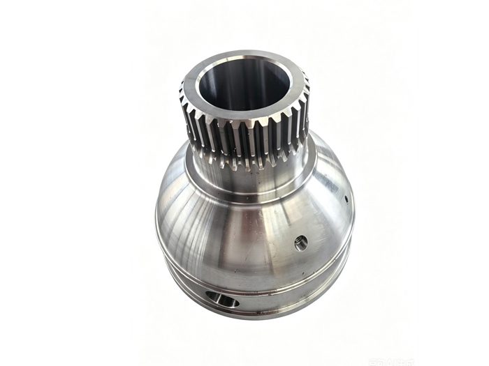 Splined differential carrier