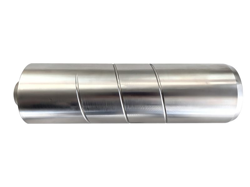 Grooved pin shaft